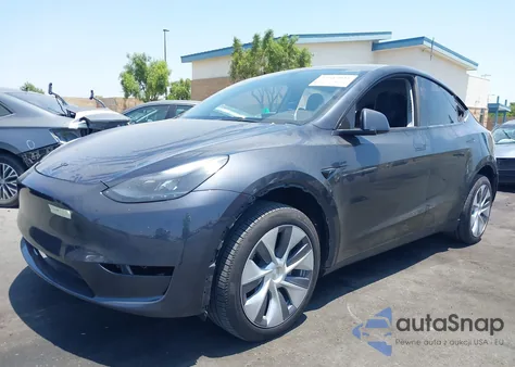 2024 Tesla Model Y Long Range Dual Motor All-Wheel Drive из США, поврежденный, VIN 7SAYGDEE5RA222252